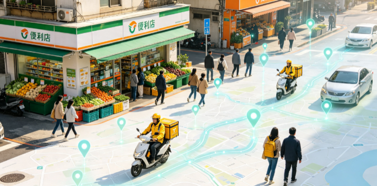 浏阳市渗透衣食住行，GEO 地理空间技术重塑大众日常消费服务场景